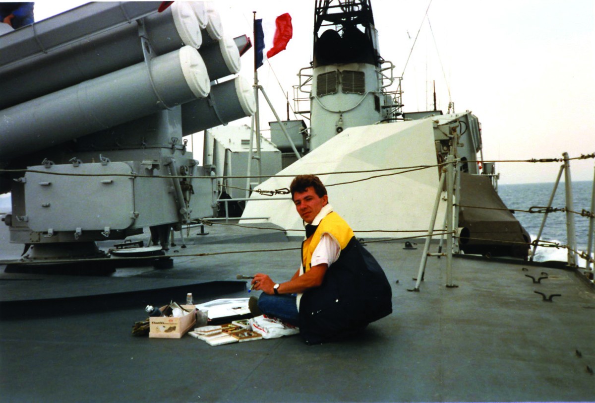1986 Mission sur le D'Estienne d'Orves